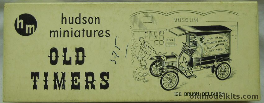 Hudson Miniatures 1/16 1911 Brush Model C Delivery Old Timers plastic model kit